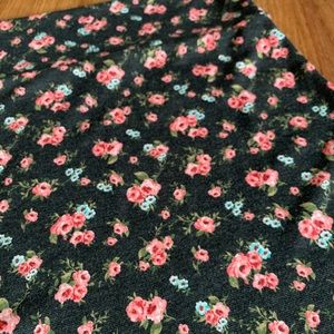 HTF Vintage Pencil Skirt Floral Agnes & Dora Large